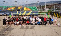 Plaj voleybolu halk şampiyonası şubat etabı tamamlandı
