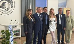 Alanya’da genç çiftin en özel günü