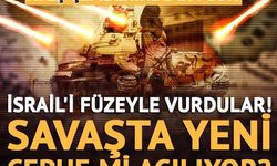İsrail'e büyük şok füzelerle tam isabet vurdular