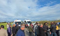 Manavgat'ta iki belediye aracı çarpıştı