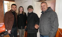 Hüseyin Amca yeni evine kavuştu