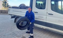 Atık lastikler ekonomiye kazandırılıyor
