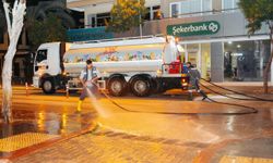Bayram öncesi Alanya’da temizlik seferberliği
