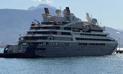 Alanya'ya 'Le Dumont-d'Urville' kruvaziyeriyle 114 turist geldi