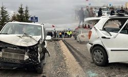 Kaygan yol dehşeti: zincirleme kazada 2 ölü, 7 yaralı