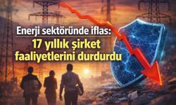 Enerji sektöründe şok gelişme: 17 yıllık şirket iflas etti