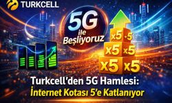 Turkcell’den 5G hamlesi: İnternet kotası 5’e katlanıyor