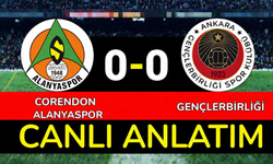 Alanyaspor - Gençlerbirliği CANLI ANLATIM
