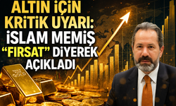 Altın için kritik uyarı: İslam Memiş “fırsat” diyerek açıkladı