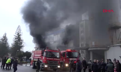Son dakika - Fabrikada yangın çıktı
