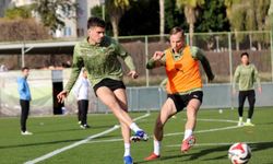 Alanyaspor, Gençlerbirliği maçının hazırlıklarını sürdürüyor