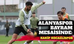 Alanyaspor bayram mesaisinde: Rakip Kocaelispor