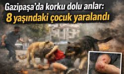 Gazipaşa'da korku dolu anlar: 8 yaşındaki çocuk yaralandı
