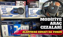 Modifiye araç cezaları Alanya’da esnafı da vurdu