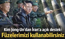 Kim Jong-Un'dan İran'a açık destek: Füzelerimizi kullanabilirsiniz