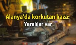 Alanya'da korkutan kaza: Yaralılar var