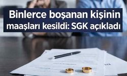 Binlerce boşanan kişinin maaşları kesildi: SGK açıkladı