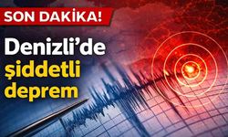 Son Dakika! Denizli’de 5.1 büyüklüğünde deprem