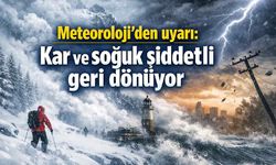 Meteoroloji'den uyarı: Kar ve soğuk şiddetli geri dönüyor