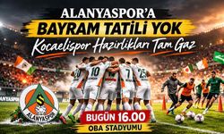 Alanyaspor'a bayram tatili yok: Kocaelispor hazırlıkları tam gaz