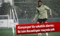 Alanyaspor’da sakatlık alarmı: İki isim Kocaelispor maçında yok