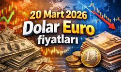 20 Mart 2026 Dolar Euro fiyatları