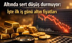 Altında sert düşüş durmuyor: İşte ilk iş günü altın fiyatları