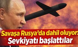 Savaşa Rusya'da dahil oluyor: Sevkiyatı başlattılar