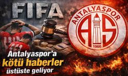 Antalyaspor'a kötü haberler üstüste geliyor