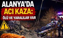 Alanya'da acı kaza: Ölü ve yaralılar var