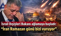 İsrail Dışişleri Bakanı ağlamaya başladı: 'İran Ramazan günü bizi vuruyor'