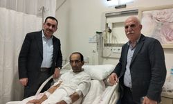 Alanya Müftüsü Seven’den meslektaşına moral ziyareti