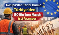 Avrupa'dan tarihi hamle: Türkiye'den 50 bin euro maaşla işçi aranıyor