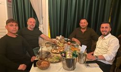 İrfan Güney yeni yaşını dostlarıyla kutladı