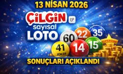 13 Nisan 2026 Çılgın Sayısal Loto sonuçları açıklandı