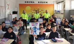 Antalya'da Polirobot’la miniklere trafik bilinci aşılanıyor