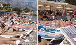 Antalya'da sıcak hava ile birlikte sahiller doldu