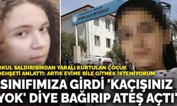 Okul saldırısından sağ çıkan çocuk: “Kaçış yok” diye bağırdı