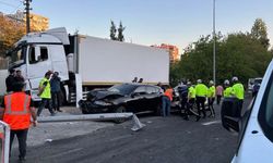 İzmir'de 1 polisin şehit olduğu kazanın görüntüleri çıktı