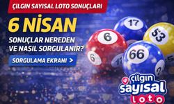 Çılgın Sayısal Loto sonuçları 6 Nisan: Sonuçlar nereden ve nasıl sorgulanır?