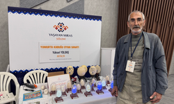 Alanya’da sanatın en ince hali: Yumurta kabuğunu işliyor