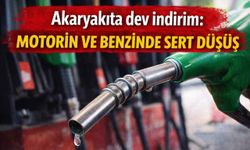 Akaryakıta dev indirim: Motorin ve benzinde sert düşüş