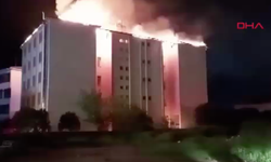 Fen Lisesi'nde yangın: Öğrenciler tahliye edildi