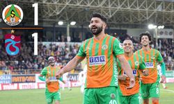 Alanyaspor'dan Trabzonspor'a geçit yok: 1-1