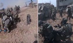 Hizbullah'tan İsrail askerlerine saldırı kamerada