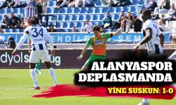 Alanyaspor deplasmanda yine suskun: 1-0