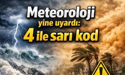 Meteoroloji alarm verdi: Sağanak ve fırtına geliyor, 4 il için sarı kod