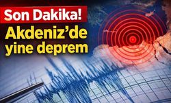 Son Dakika! Akdeniz’de deprem: AFAD 4.3, Kandilli 4.7 duyurdu