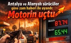 Antalya ve Alanyalı sürücüler güne zam haberi ile uyandı: Motorin uçtu