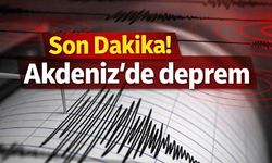 Akdeniz’de 4.8’lik deprem: Alanya ve Antalya kıyılarında hissedildi